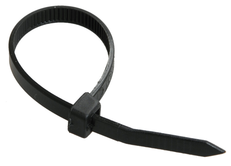 Стяжка кабельная (хомут)  350 x 3,6 мм черная (100шт) ИЭК