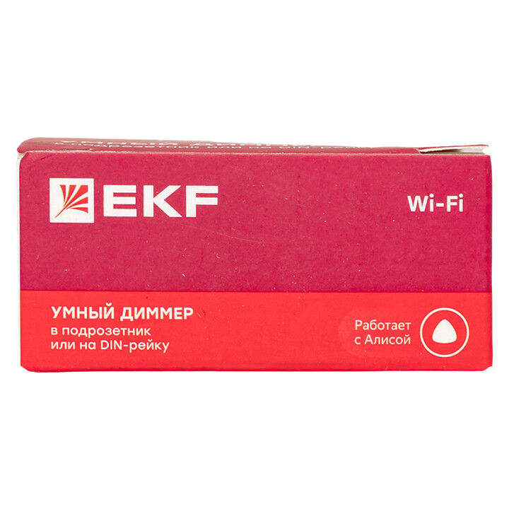 Диммер умный Wi-Fi в подрозетник 2-канальный EKF Connect