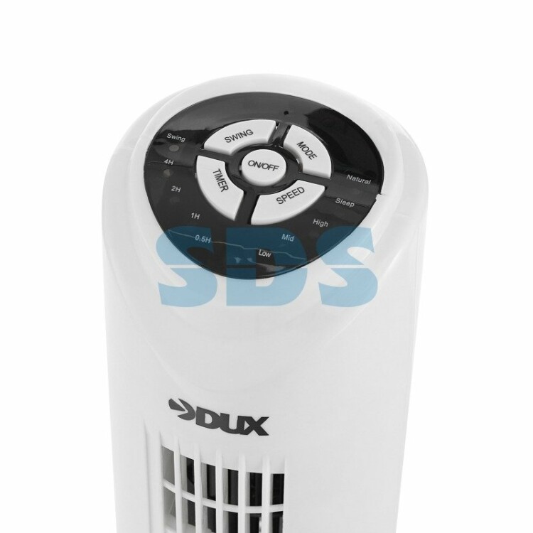 Вентилятор колонный 45Вт подставка круглая ПДУ DUX