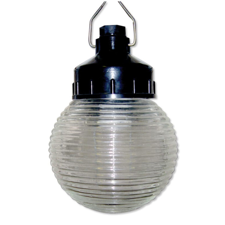 Светильник ЭРА  НСП 01-60-003 подвесной Гранат стекло IP20 E27 max 60Вт D150 шар