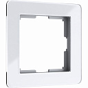 W0012701/ Рамка 1-мест. Acrylic белый-Рамки для ЭУИ - купить по низкой цене в интернет-магазине, характеристики, отзывы | АВС-электро