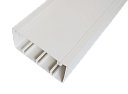 Кабельный канал с крышкой  100х50х2000мм (белый) SPL-Кабель-каналы парапетные (настенные) - купить по низкой цене в интернет-магазине, характеристики, отзывы | АВС-электро
