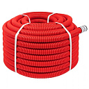 Труба гофрированная двустенная ПНД d 40 с зондом (50 м) красная, EKF-Трубы пластиковые гофрированные - купить по низкой цене в интернет-магазине, характеристики, отзывы | АВС-электро