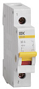 Выключатель нагрузки (минирубильник) ВН-32 1Р 32А ИЭК-Модульные выключатели нагрузки - купить по низкой цене в интернет-магазине, характеристики, отзывы | АВС-электро