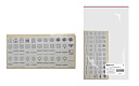 Комплект пиктограмм для маркировки щитков "Базовый" (квартира) TDM