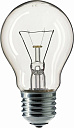 Лампа накал. Груша E27 60Вт 230В прозрачная PHILIPS-Лампы - купить по низкой цене в интернет-магазине, характеристики, отзывы | АВС-электро