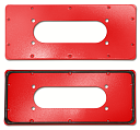 Фланец красный для ST с перф. Тип 3-Панели кабельного ввода - купить по низкой цене в интернет-магазине, характеристики, отзывы | АВС-электро