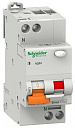Дифференциальный автомат 1пол.+N  25А  30мА  4,5kA Domovoy Schneider Electric-Дифавтоматы - купить по низкой цене в интернет-магазине, характеристики, отзывы | АВС-электро
