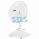 Вентилятор настольный 15 Вт белый DUX-Климатическое оборудование - купить по низкой цене в интернет-магазине, характеристики, отзывы | АВС-электро