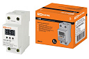 Реле контроля 1-фаз. напряжения 63А АЗМ LED-63А-220В TDM-Реле контроля - купить по низкой цене в интернет-магазине, характеристики, отзывы | АВС-электро
