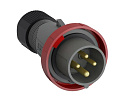 Вилка 3P+E 32A IP67 ABB Easy&Safe-Низковольтное оборудование - купить по низкой цене в интернет-магазине, характеристики, отзывы | АВС-электро