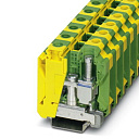 Клемма защитного провода  UT 35-PE/S  Phoenix Contact-Клеммы и клеммные блоки - купить по низкой цене в интернет-магазине, характеристики, отзывы | АВС-электро