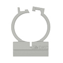 Держатель для труб d20мм двухкомпонентный серый ДКС-Кабеленесущие системы - купить по низкой цене в интернет-магазине, характеристики, отзывы | АВС-электро